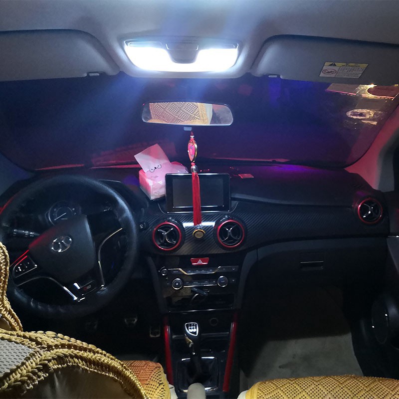 Bóng Đèn Led Cob 31mm 36mm 39mm 41mm Dc12V Cho Vòm Xe Ô Tô