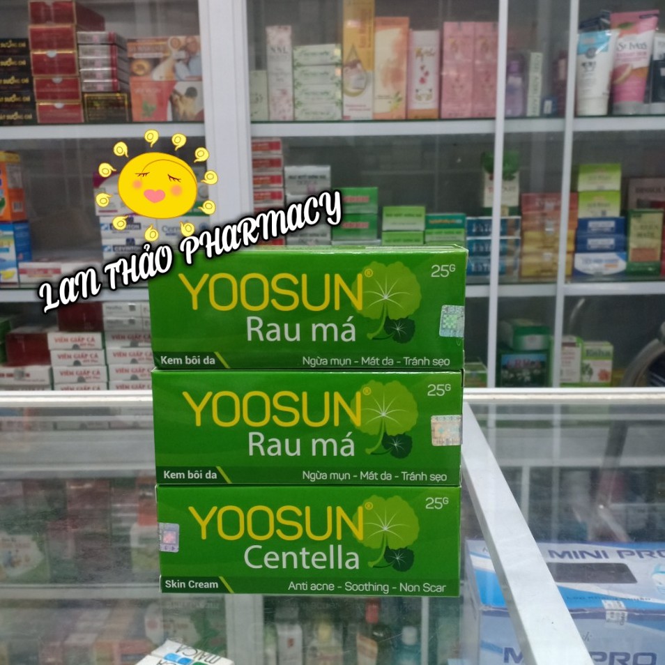 Kem ngừa rôm sảy, mẩn ngứa & ngăn ngừa mụn Yoosun Rau Má 25g