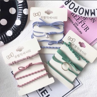 Set cột tóc hàn quốc