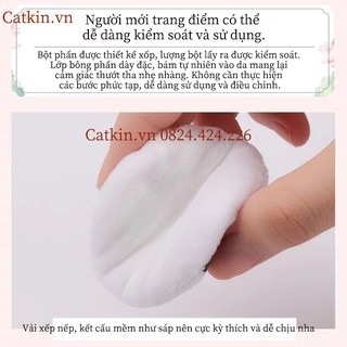 Phấn phủ kiềm dầu nội địa trung CATKIN giúp kiểm soát dầu trang điểm lâu trôi, thu nhỏ lỗ chân lông, che nếp nhăn