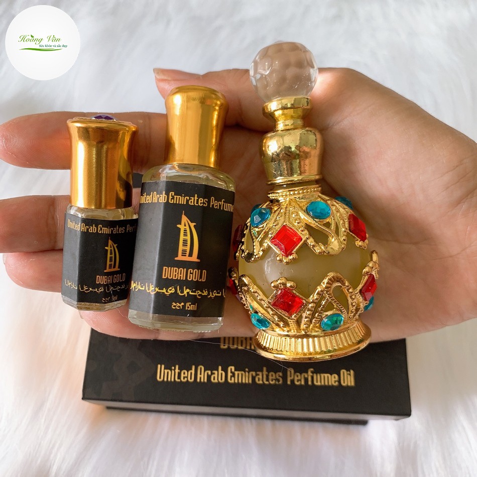 Tinh dầu nước hoa Dubai - Dung tích 5ml 15ml 17ml - Tặng kèm chai vial 2ml hương tùy chọn