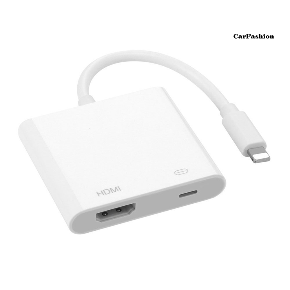 Cáp Chuyển Đổi Hdmi-Comp 1080p 8pin Sang Hdmi Cho Iphone X / 8 / 7 / 8p / 7p Ipad