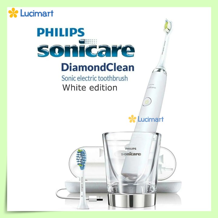 Bàn chải điện CAO CẤP Philips Sonicare DiamondClean 9000 [Hàng Mỹ]