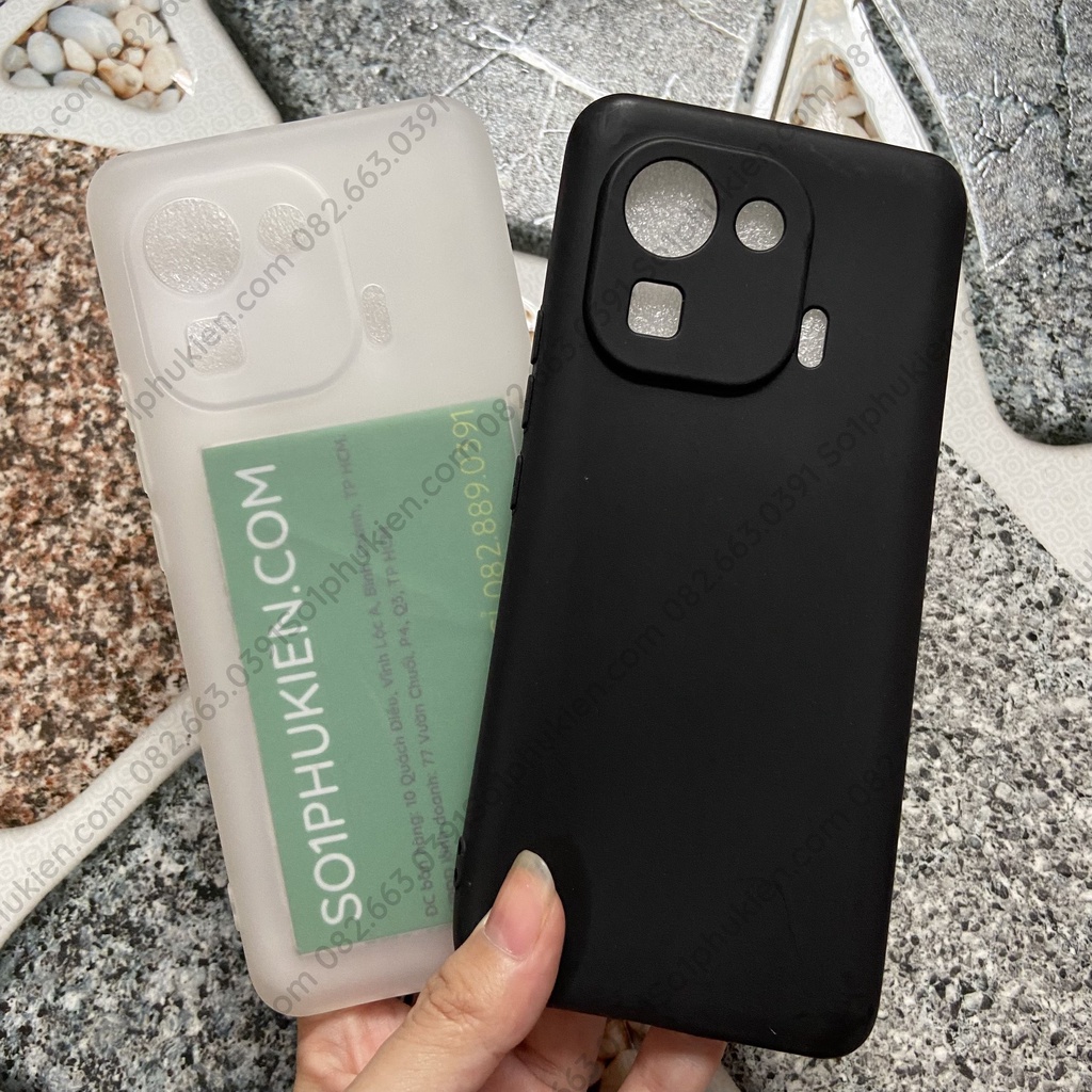 Ốp lưng Xiaomi Mi 11 / Mi 11 Pro dẻo trong, trong đục chống ố bảo vệ cam, dẻo đen trơn bảo vệ cam dày cao cấp
