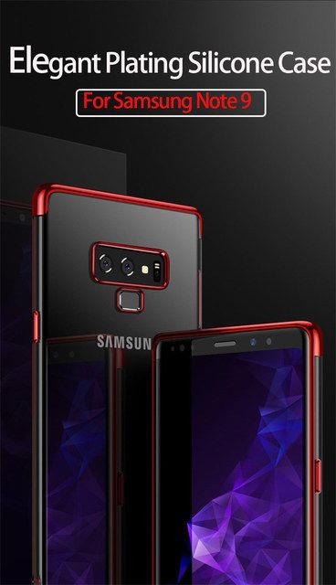 Ốp Samsung Galaxy Note 9 dẻo màu chống ố vàng ( bảo vệ camera)