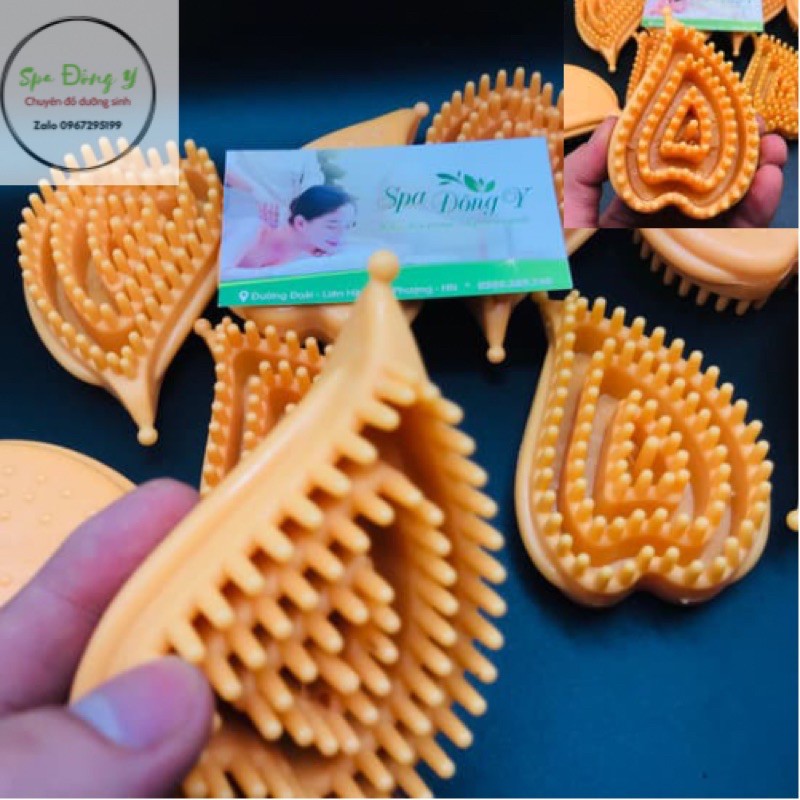 Lược chải thông kinh lạc đầu, vai cổ gáy, sạch gầu, lưu thông