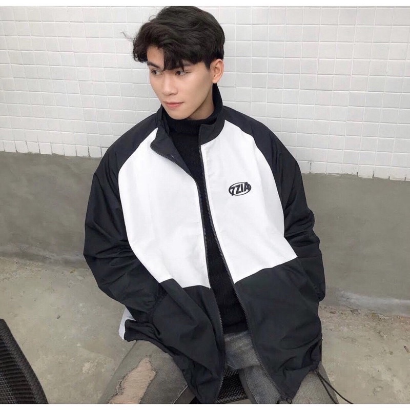 Áo Khoát Dù Nam Nữ Form Rộng 7ZIA, Áo Khoát Ulzzang Unisex Bomber 2 lớp chống nắng.