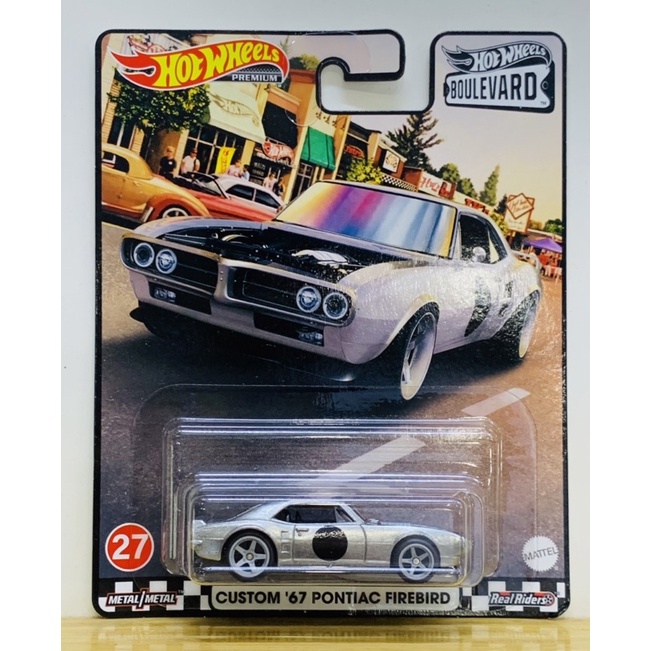 Hobby Store xe mô hình Hot Wheels Premium Boulevard Custom 67 Pontiac Firebird