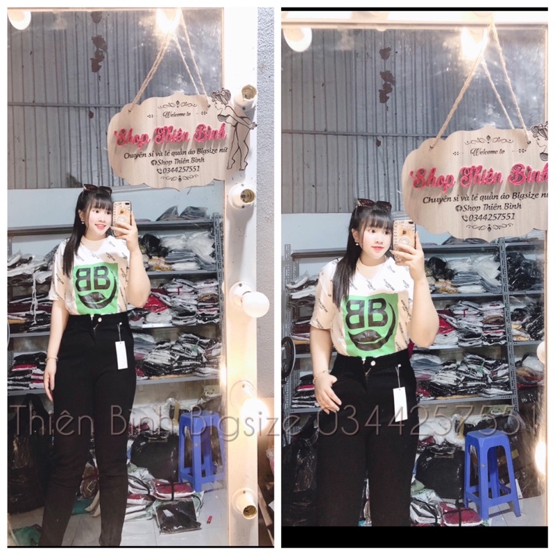 QUẦN JEAN NỮ LƯNG CAO CO GIÃN BIGSIZE THIÊN BÌNH