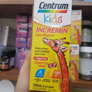 Siro Centrum kids cho trẻ biếng ăn