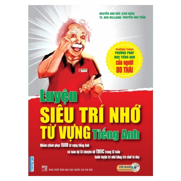 Sách Luyện Siêu Trí Nhớ Từ Vựng Tiếng Anh (Kèm CD)