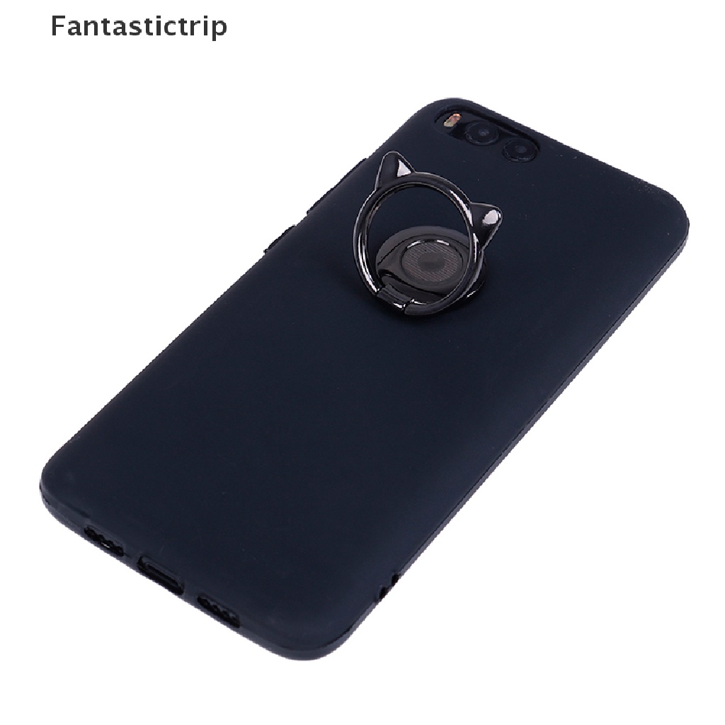 Vòng Nhẫn Đỡ Điện Thoại Xoay 360 Độ Hình Tai Mèo Đáng Yêu