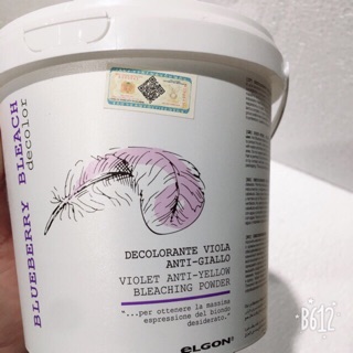 Bột tẩy tóc ELGOL xanh và tím