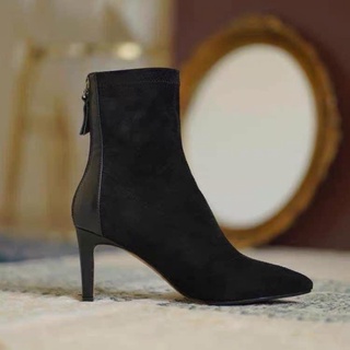 Boot gót trụ mảnh