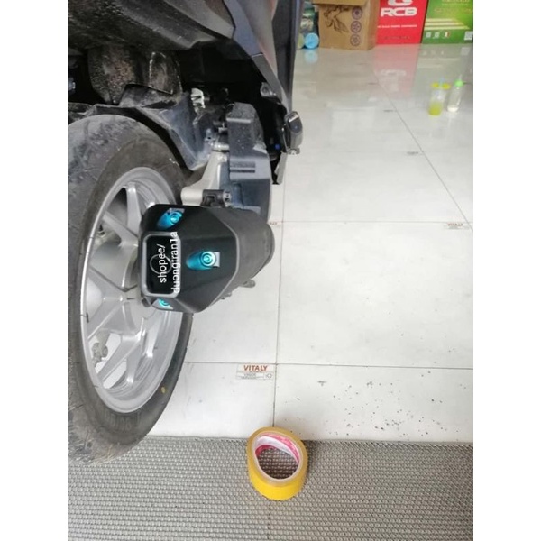 Ốc titan Gr5 6ly15 gắn che bô và đuôi bô Vario 2018