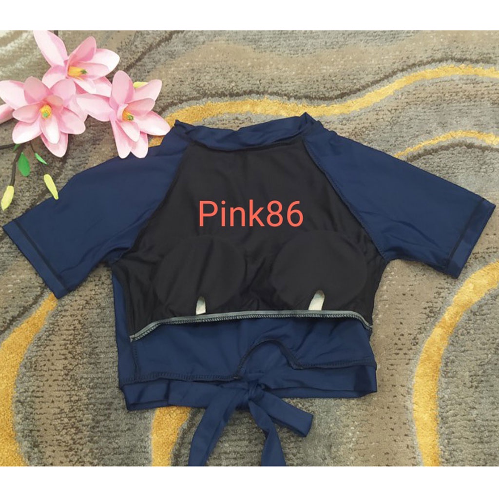 [HÌNH THẬT] Bộ đồ bơi áo croptop quần short trẻ trung BK-550i