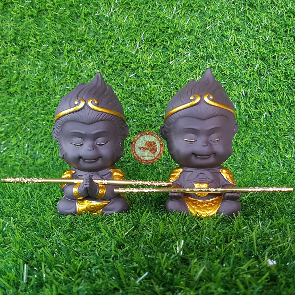 Tượng Mỹ Hầu Vương Size Lớn - Gốm Sứ Cao Cấp - Tôn Ngộ Không