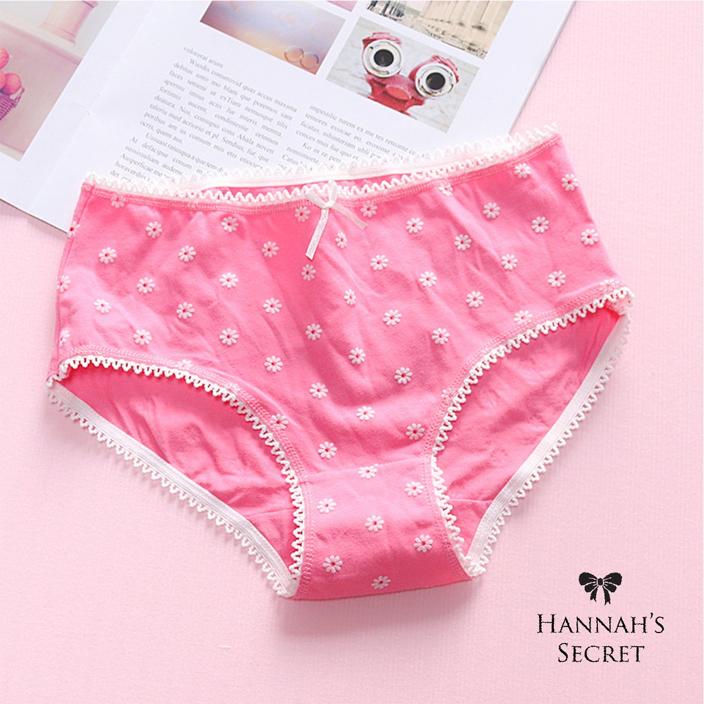 Quần lót cotton hoa cúc nhí siêu cute | BigBuy360 - bigbuy360.vn