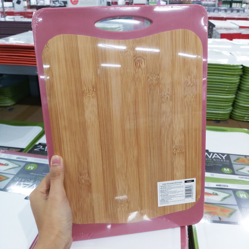Thớt 2 mặt kháng khuẩn Lock&lock CSC305DG