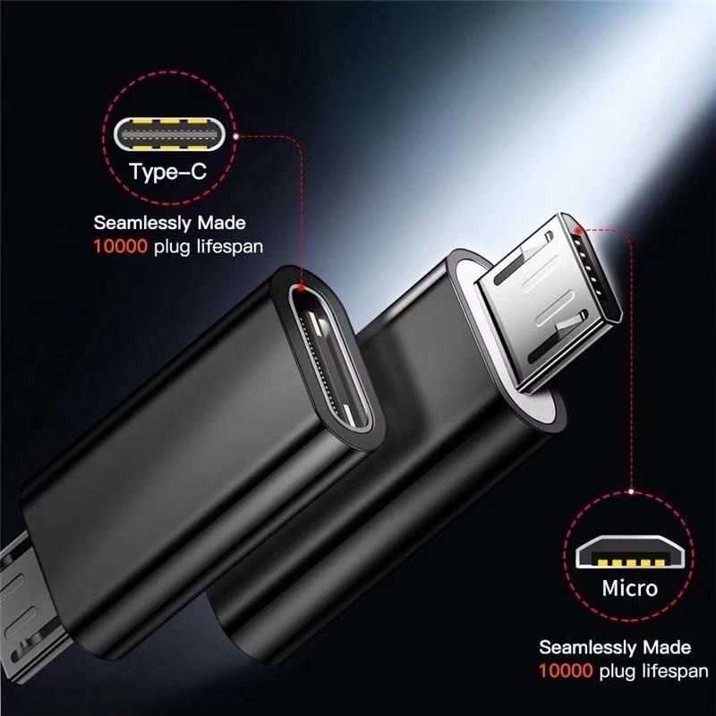 Đầu Chuyển Đổi Usb Type C Sang Micro Usb (Male) Cho Camera Kỹ Thuật Số Galaxy S7 Edge