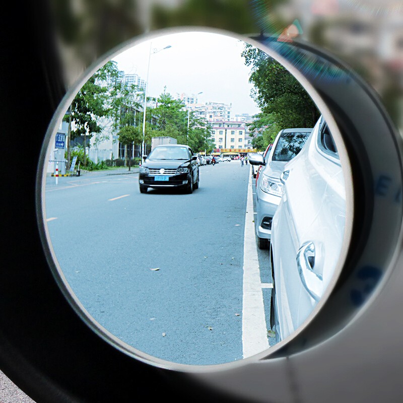 Bộ 2 gương cầu lồi dán kính chiếu hậu ô tô,xe hơi xoay 360 độ,gương xóa điểm mù chống chói xóa góc chết_GCH01