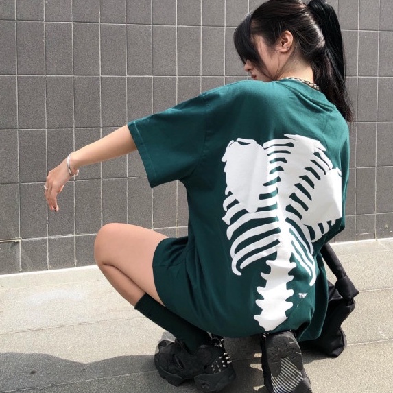 Áo Xanh Bộ Xương Hot Trend