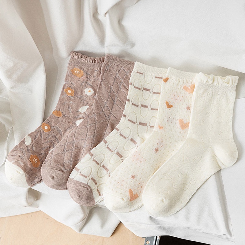 Mới Vớ Lưới Cổ Cao Phong Cách Nhật Bản Xinh Xắn Cho Nữ
