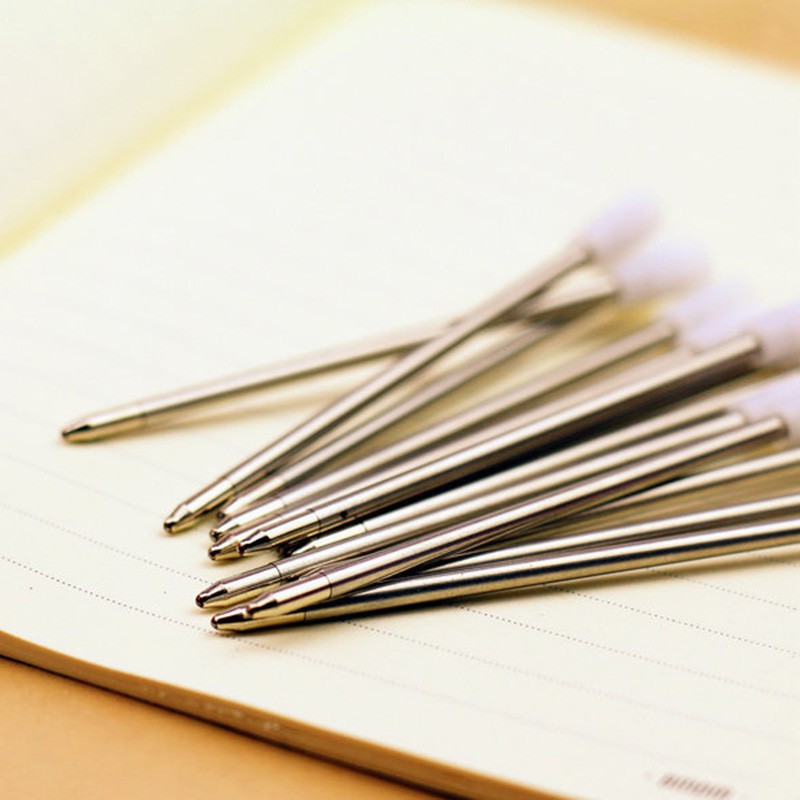 Bộ 10 Ruột Bút Bi 7cm Cho Bút Bi swarovski