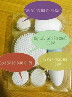 Máy rửa mặt cọ Nano flawless