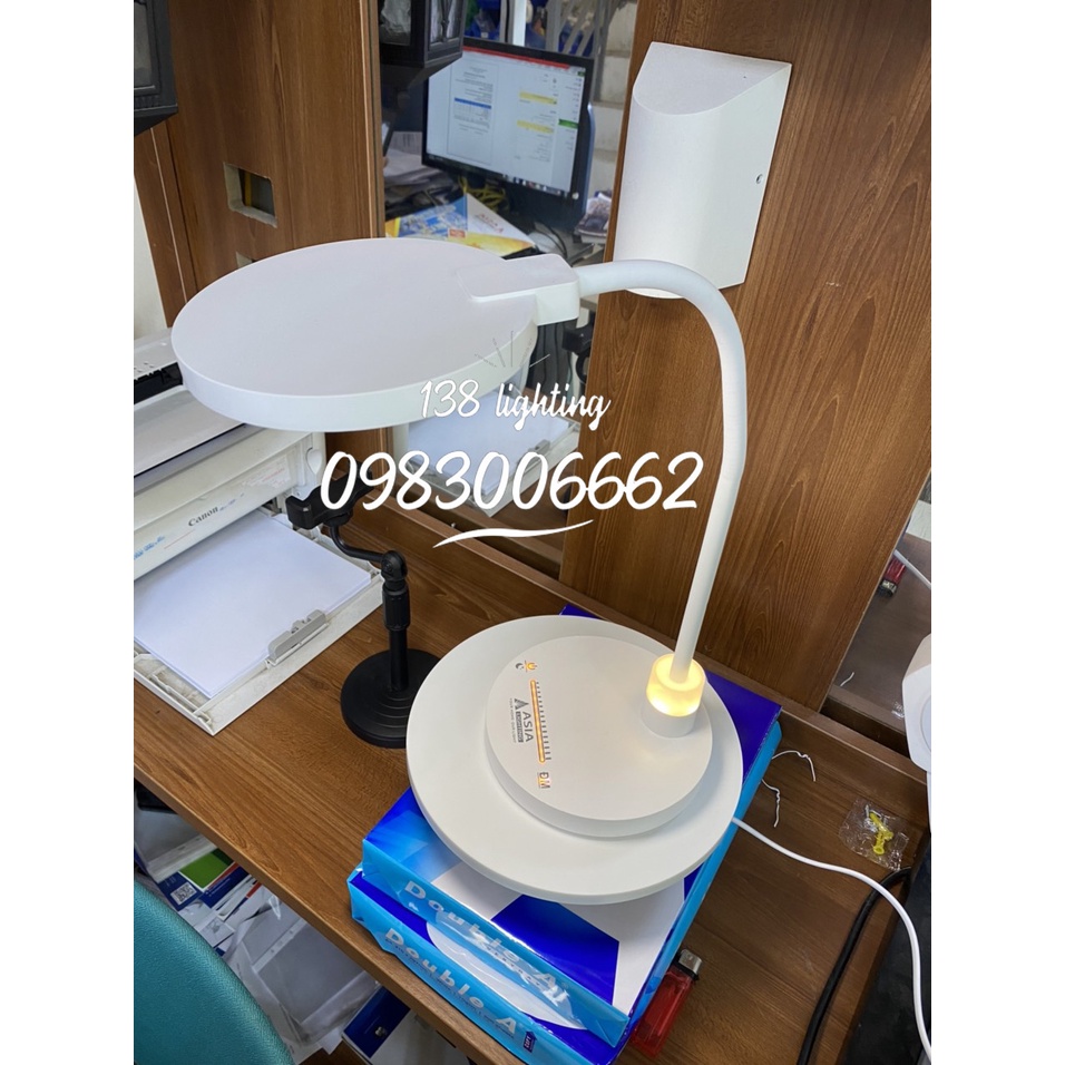 Đèn bàn học 5 in 1 Asia chống cận, có Pin dự phòng ,cảm ứng ánh sáng đổi màu model:DN05-T