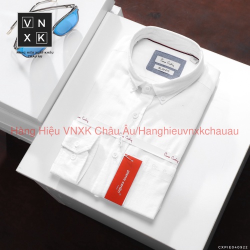 Áo Sơ mi Nam Tay Dài Có Túi AN PHƯỚC Pierre Cardin PHỐI VIỀN Oxford chính phẩm vải ủ mềm mịn Hàng Xịn Có Big Size