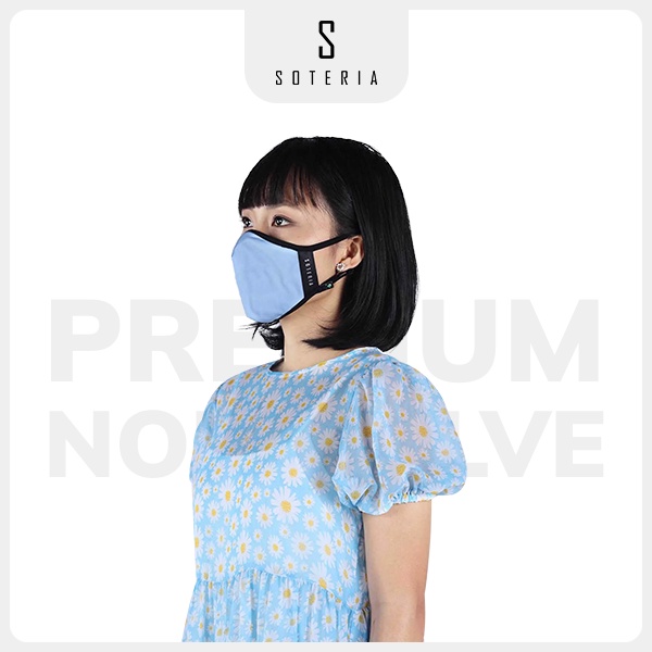 Khẩu trang thời trang Soteria Cerulean ST176 - N95 lọc 99% bụi mịn 0.1 micro - Size S,M,L