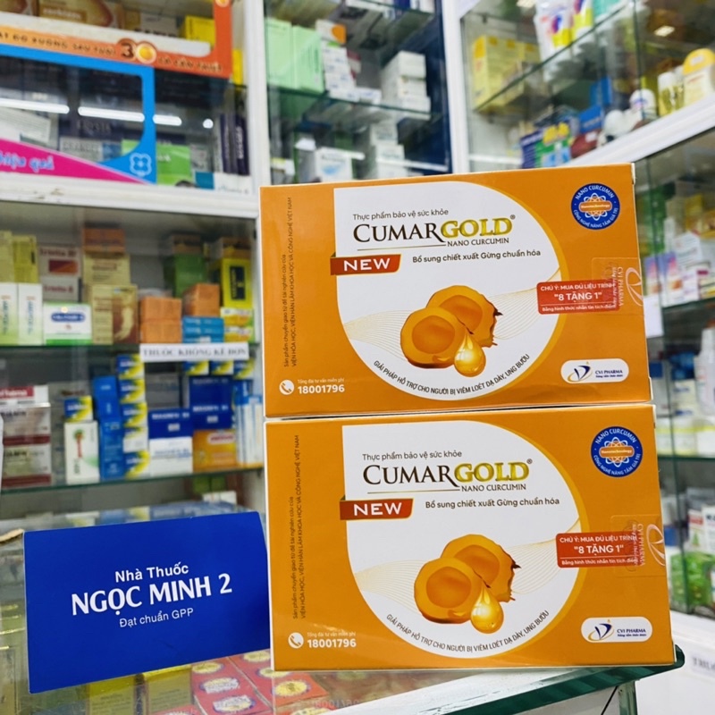 ✅ [CHÍNH HÃNG] Cumargold - Hỗ Trợ Điều Trị Viêm Loét Dạ Dày Hộp 30 Viên