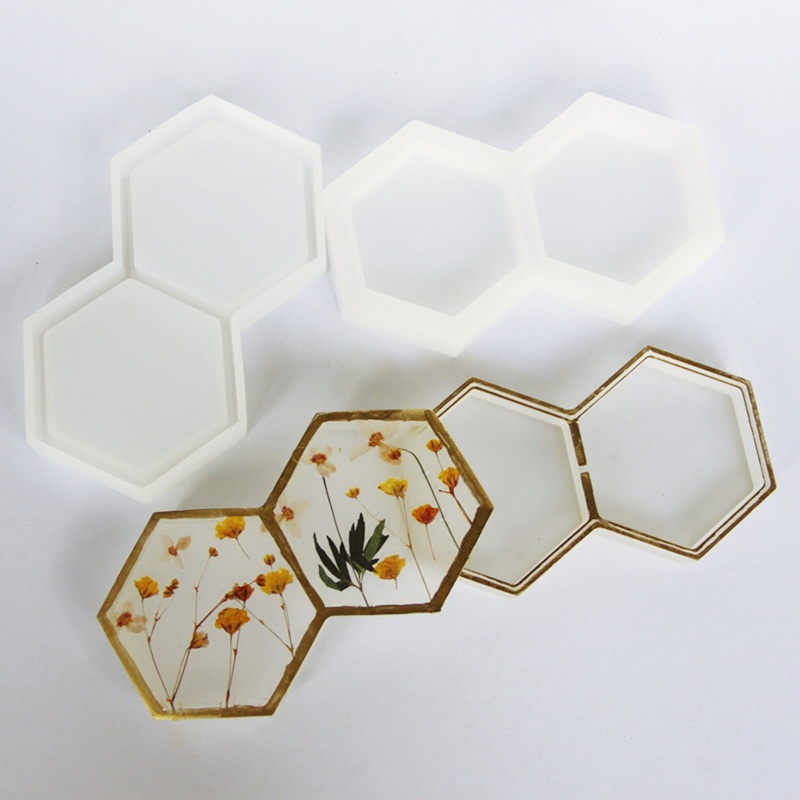 Bộ Khuôn Silicone Làm Hộp Trang Sức DIY