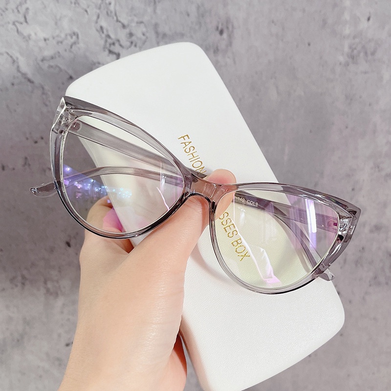 Kính Mát Mắt Mèo Chống Bức Xạ Thời Trang Cho Nữ