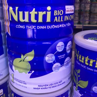 Sữa bột nutri bio 0-12 tháng 900g