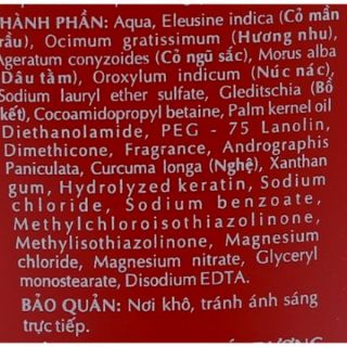 Dầu gội dược liệu thái dương 3
