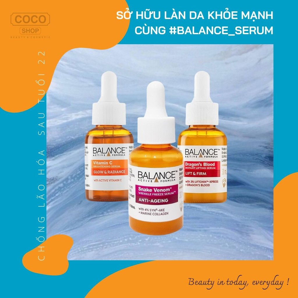 Tinh Chất Dưỡng BALANCE-[Coco Shop]