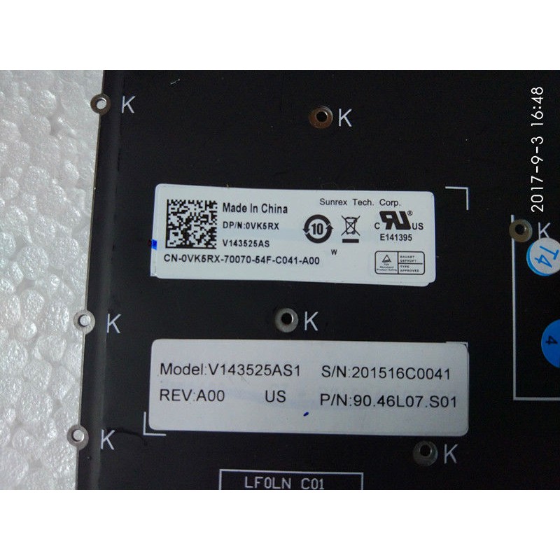 [FREESHIP 99K]_Bàn Phím DELL 7437 / Có Đèn / Bạc