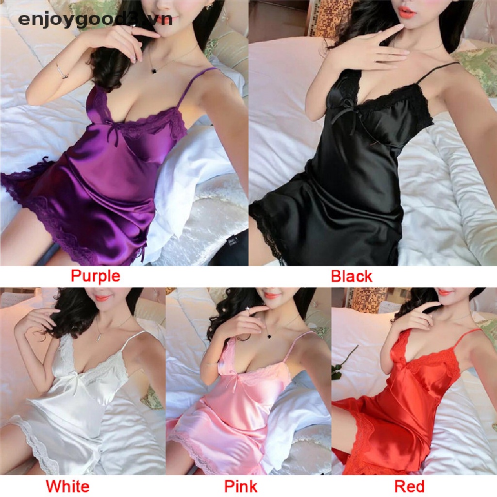 / Enjoy shopping / / Đầm Ngủ Lụa Gợi Cảm Cho Nữ