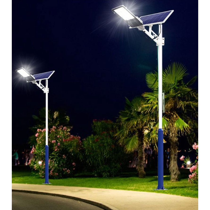 Đèn đường phố năng lượng mặt trời công suất 300W Chính Hãng tuổi thọ 10 năm, Đèn trang trí sân vườn khuôn viên lớn