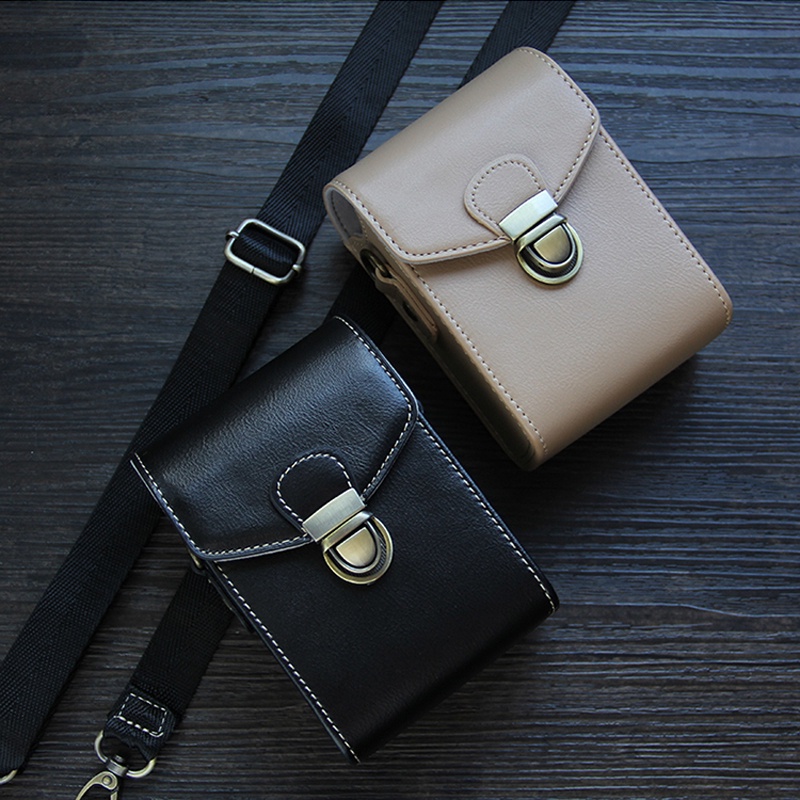 Túi đựng máy ảnh Bao da cho Sony ZV1 ZV-1 II (ZV-1 Mark II) RX100 II III RX100 IV V VI VII DSC HX90 