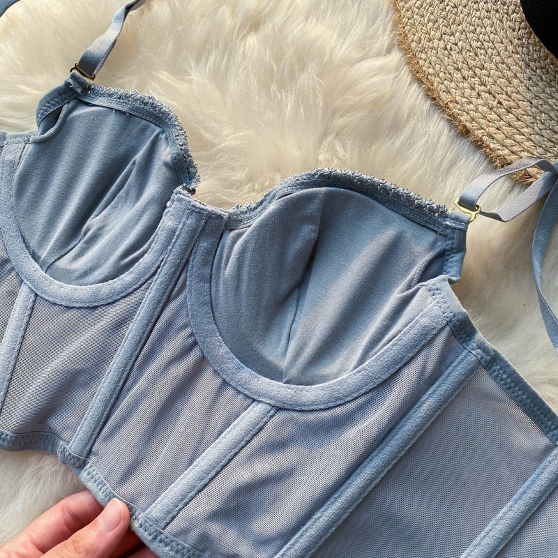 Set Đồ Lót Ren Thêu Họa Tiết Quyến Rũ Cho Nữ