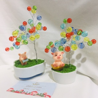 100grm pha lê nhựa 8li nguyên liệu trang trí phụ kiện HandMade có 5 màu