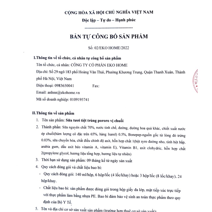 Sữa nước dinh dưỡng tăng cao Pororo