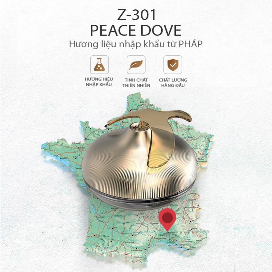 Nước hoa ô tô CARORI PEACE DOVE Z-3014 Wind Ripples 60ml - Nhập Khẩu Chính Hãng