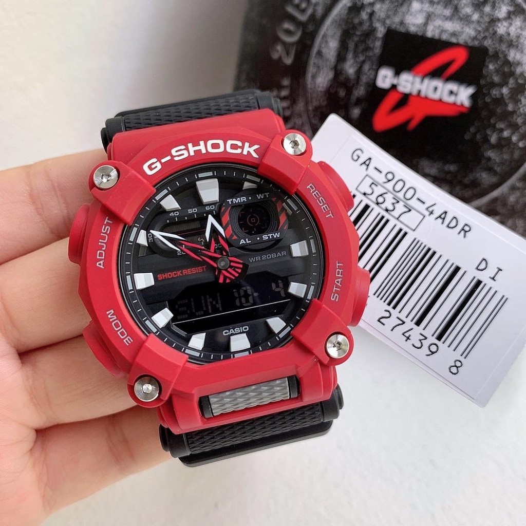 Đồng Hồ Casio Nam Dây Nhựa GSHOCK GA-900-4ADR Chính Hãng