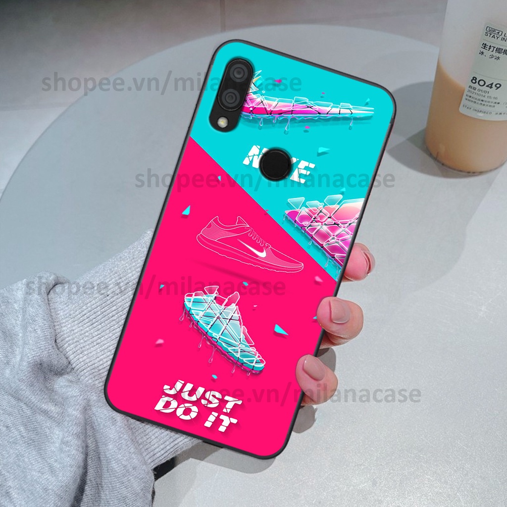 Ốp Xiaomi Redmi 7 in hình các thương hiệu nổi tiếng sang chảnh, đẳng cấp, cá tính