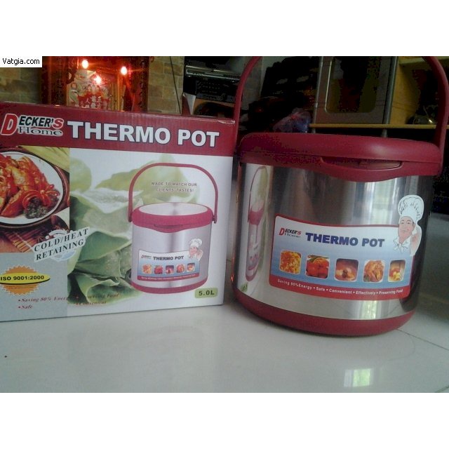 Nồi Ủ Nhiệt Đa Năng 5Lit Decker’s Home SX-50DF - Hàng Chính Hãng