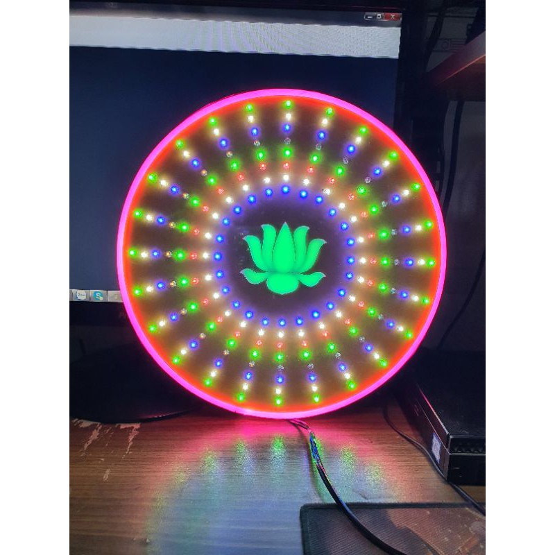 Đèn Hào Quang Led Mica Siêu Sáng